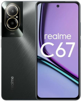 Смартфон Realme C67 8GB/256GB (черный камень)