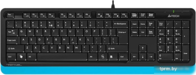 Клавиатура A4Tech Fstyler FK10 (черный/синий) 