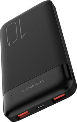 Внешний аккумулятор VDENMENV DP36 10000mAh (черный) 