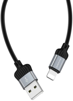 Кабель Borofone BX28 Ligthtning 1 м (серый) 