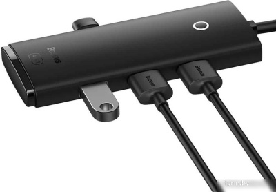 USB-хаб Baseus AirJoy Series 4-Port USB-A HUB Adapter WKQX070001 