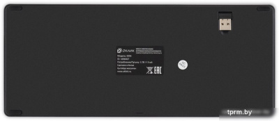 Клавиатура Oklick 835S (серый/черный) 