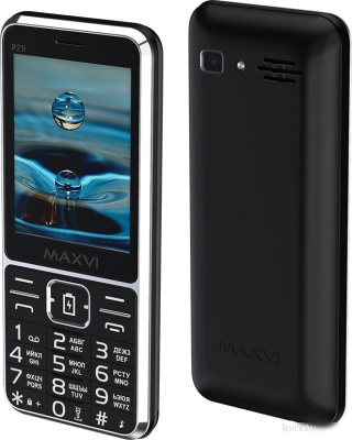 Телефон Maxvi P21i (черный) 