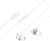 Наушники Borofone BM90 USB Lightning (белый) Наушники Borofone BM90 USB Lightning (белый)