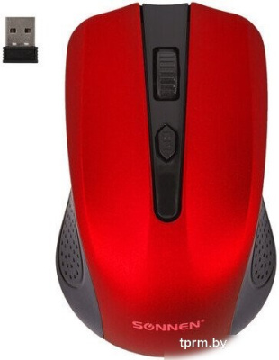 Мышь Sonnen V-99 (красный) 