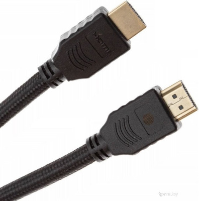 Кабель CACTUS CS-HDMI.1.4-3 HDMI - HDMI (3м, черный) 