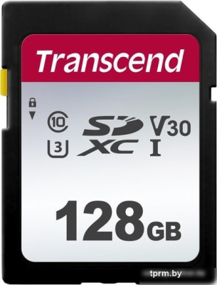 Карта памяти Transcend SDXC 300S 128GB 