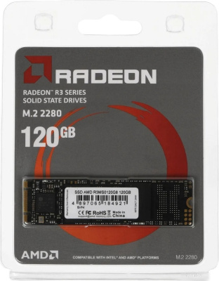 SSD AMD Radeon R3 120GB R3MS0120G8 