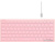Клавиатура A4Tech Fstyler FBX51C (розовый) 