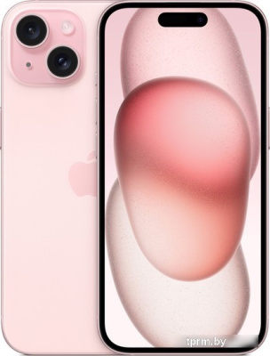 Смартфон Apple iPhone 15 Dual SIM 256GB (розовый) 