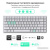 Клавиатура Royal Kludge RK84 RGB (белый, RK Red) 