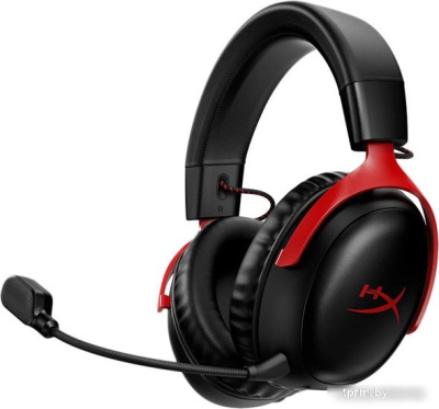 Наушники HyperX Cloud III Wireless (черный/красный) 