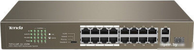 Неуправляемый коммутатор Tenda TEF1118P-16-150W 