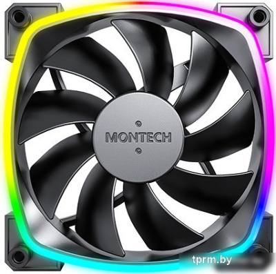 Вентилятор для корпуса Montech AX120 PWM (черный) 