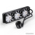 Кулер для процессора Jonsbo TW7-360 ARGB Black 