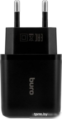 Сетевое зарядное Buro BUWH1 (черный) 