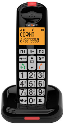 Радиотелефон TeXet TX-D7855A (черный)