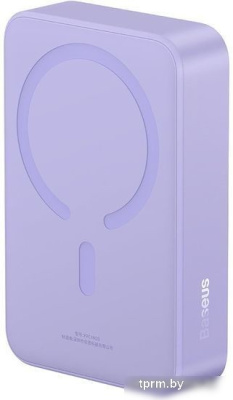 Внешний аккумулятор Baseus Magnetic Mini Wireless Fast Charge Power Bank 20W 20000mAh (сиреневый) 