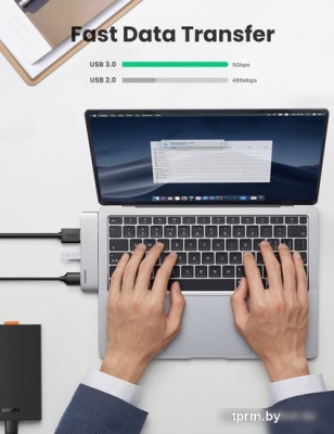 USB-хаб Ugreen CM251 60559 