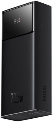 Внешний аккумулятор Baseus Star-Lord Digital Display Fast Charging Power Bank 30000mAh 22.5W (черный)
