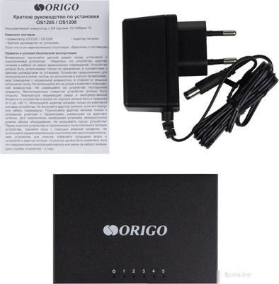 Неуправляемый коммутатор Origo OS1205/A1A 