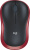 Мышь Logitech M186 (черный/красный) 