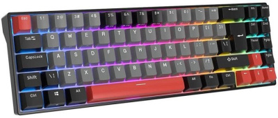 Клавиатура Royal Kludge RK71 ISO RGB (черный, RK Brown) 