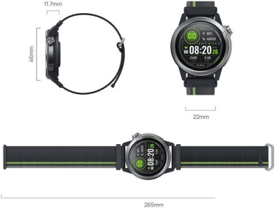 Mibro GS Active 2 (темно-серый) 