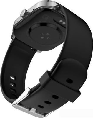Умные часы Amazfit Pop 3S (серебристый, с силиконовым ремешком) 