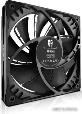 Вентилятор для корпуса DeepCool GamerStorm TF120 S DP-GS-H12FDB-TF120S-BK 