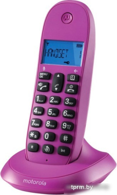 Радиотелефон Motorola C1001LB+ (фиолетовый) 