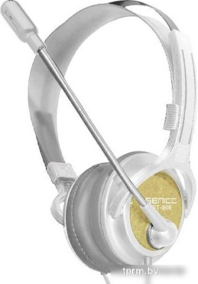Наушники Senicc ST-908 (белый/золотистый) 