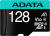 Карта памяти A-Data Premier Pro AUSDX128GUI3V30SA2-RA1 microSDXC 128GB (с адаптером) 