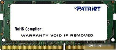 Оперативная память Patriot Signature Line 16GB DDR4 SODIMM PC4-21300 PSD416G26662S 