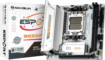 Материнская плата Maxsun eSport B650ITX WiFi Ice 