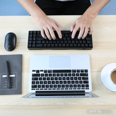 Клавиатура Royal Kludge RK71 RGB (черный, RK Red) 