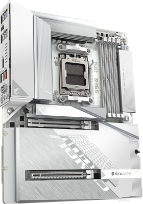 Материнская плата Gigabyte B850 Aorus Stealth Ice  Материнская плата Gigabyte B850 Aorus Stealth Ice
