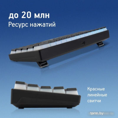 Клавиатура Oklick K763W (черный) 