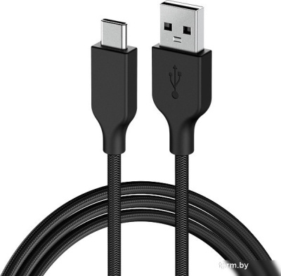Кабель Genius ACC-A2CC-3A USB Type-A - USB Type-C (1.5 м, черный) 