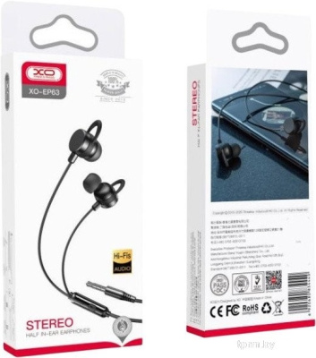 Наушники XO EP63 (черный) 