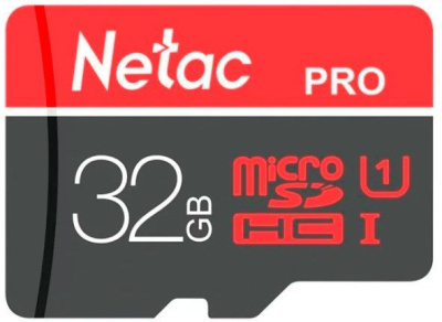 Карта памяти Netac microSDHC P500 Ultra 32GB