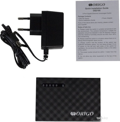 Неуправляемый коммутатор Origo OS2105/A1A 