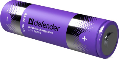 Аккумулятор Defender 18650-1BL 2200 mAh 