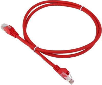 Кабель Lanmaster LAN-PC45/U6-1.0-RD 