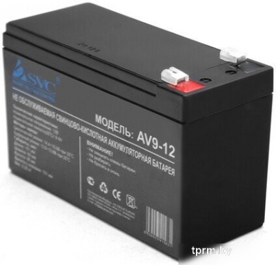 Аккумулятор для ИБП SVC AV9-12 (12В/9 А·ч) 