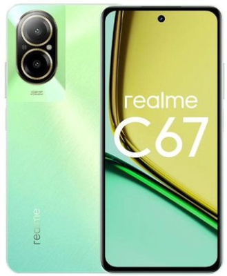 Телефон Realme C67 8GB/256GB (зеленый оазис)