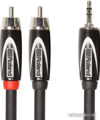Кабель Roland RCC-5-352R 3.5 мм - 2 x RCA (1.5 м, черный) 