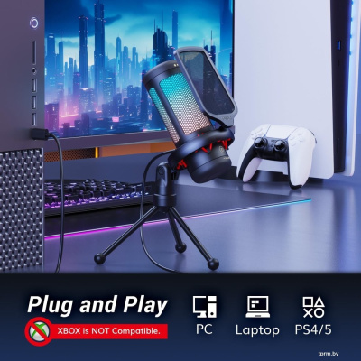 Проводной микрофон Tonor TC310 (черный) 