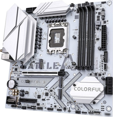 Материнская плата Colorful Battle-AX B760M-White WiFi V20 