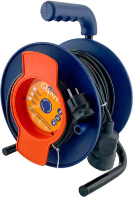 Удлинитель на катушке Glanzen EC-30-014
